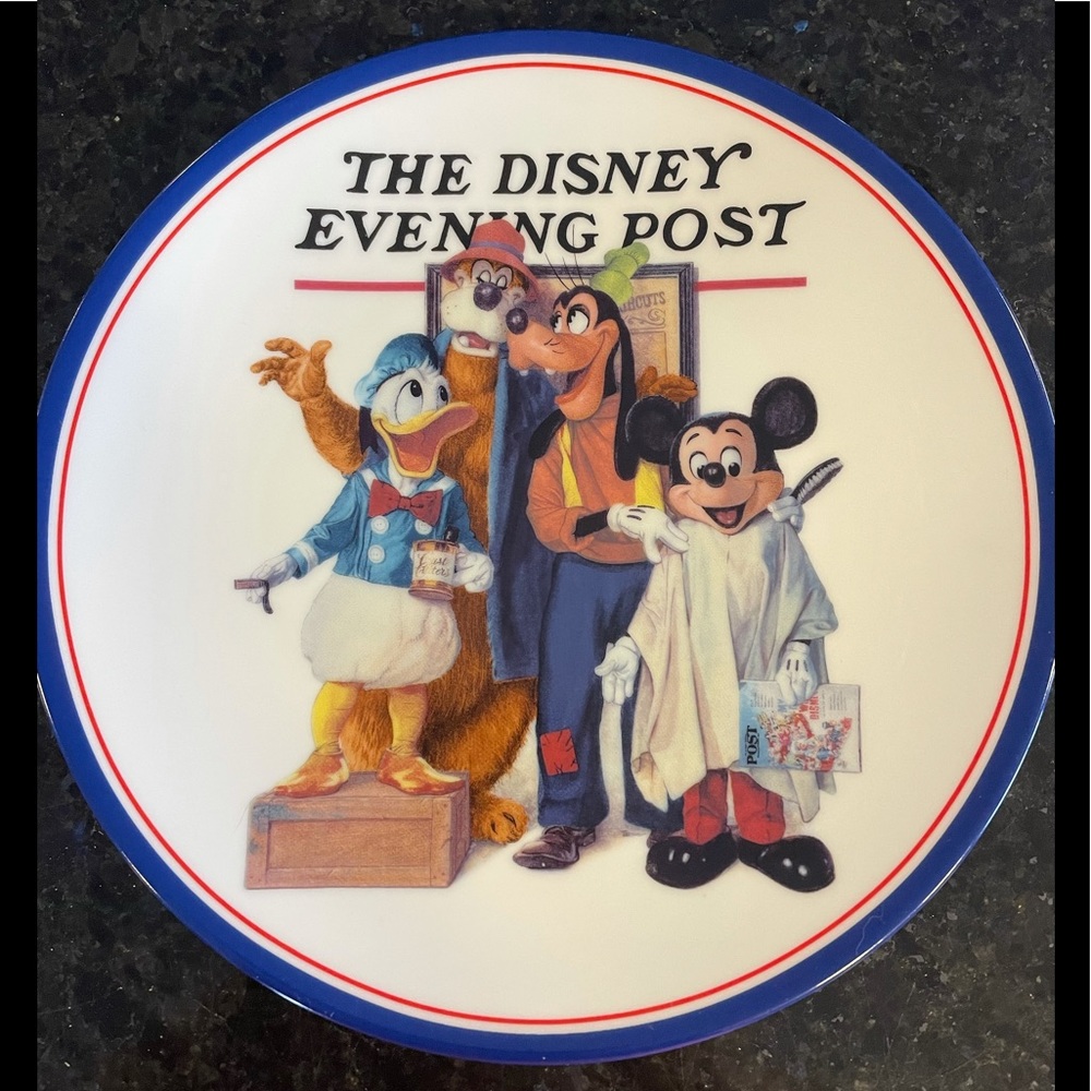 Disney’s Barbershop 💈 Quartet Plate